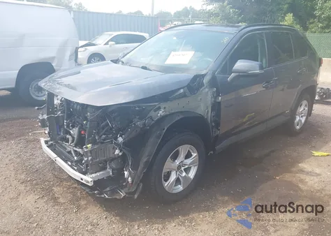 2021 Toyota Rav4 Hybrid Xle из США, поврежденный, VIN 2T3RWRFV4MW114825